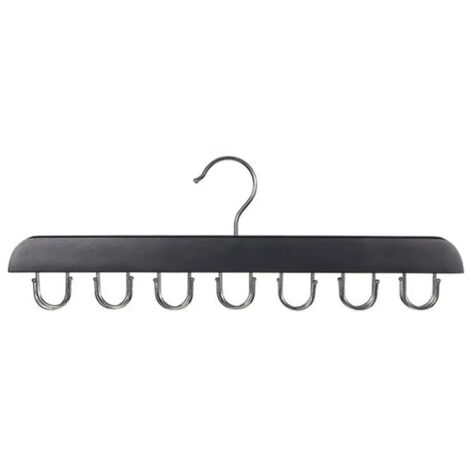 Cintre de Ceinture pour Placard Max 42 Ceintures, Organisateur de Ceinture, Accessoires de Placard avec 14 Crochets, Porte-C Onglet (1/5)
