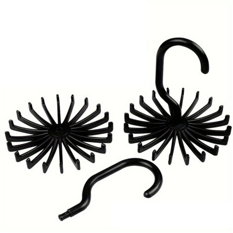Porte-Cravates Rotatif - EINNENFFER - Organisateur de Cravates pour Hommes, Capacité de 20 Cravates (1/5)