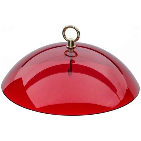 Couvercle en plastique pour mangeoires à oiseaux (1/2/3 pièces), protection pour mangeoires suspendues, 25 cm (10 pouces). (1/5)