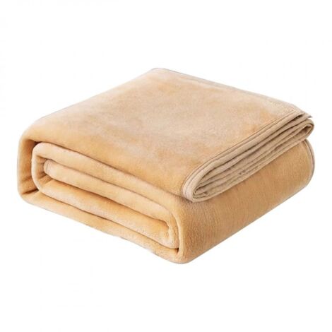 Lot de 2 Couvertures en Polaire Douces 70 x 100 cm - EINNENFFER - Chaleur Légère, Idéales pour Bébés et Adultes, Lavables en Machine, Polyvalentes pour la Maison et les Voyages (1/5)
