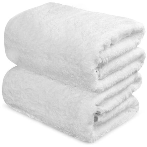 Serviettes de Bain en Coton 700 g/m² - EINNENFFER - Dimensions 89 x 178 cm, Ultra-Absorbantes et Douces, Lavables en Machine - Offrez-vous le Luxe au Quotidien (1/5)