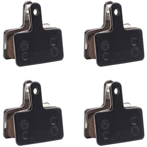 4 Paires de Plaquettes de Frein à Disque en Résine pour VTT M355/M375 - EINNENFFER - Silencieuses, Haute Performance et Protection Thermique pour un Freinage Optimal (1/5)