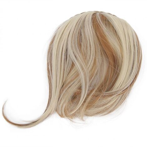 Perruque synthétique avec frange – EINNENFFER – Couleur naturelle, fibres résistantes à la chaleur, calotte ajustable, maintien antidérapant, style réaliste et confortable (1/5)