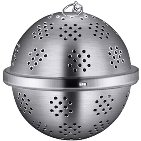 Tea Strainer Mesh Tea Filter Spice Ball With Chain 304 Stainless Steel Infuser (1/5)