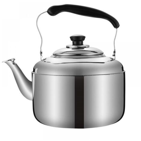 Bouilloire à Sifflet en Acier Inoxydable 4 L - EINNENFFER - Poignée Antidérapante, Compatible avec Toutes Cuisinières (1/5)