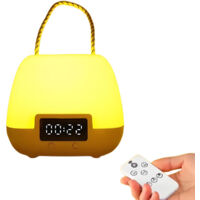 Lampe de bureau sans fil, lampe de chevet pour chambre d'adulte, intensité lumineuse réglable sur 3 modes, veilleuse pour enfants avec minuterie