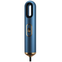 Sèche-cheveux sans balais, silencieux, puissant, double sortie ionique, vitesse de séchage rapide, verrouillage de la vitesse, hydratation, 220 V CA, bleu