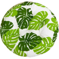 Coussins de siège 40x40cm, Coussins de Chaise pour intérieur et extérieur - décoration de mobilier de Jardin Coussins de Chaise. (Ronde,C)