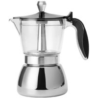 Cafetière italienne Moka, cafetière 4 tasses à percoler - Cafetière italienne Moka haut de gamme