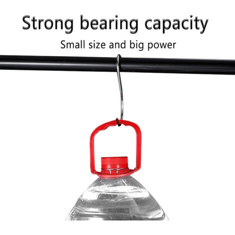 Ganchos en forma de S [10 unidades], ganchos metálicos multifuncionales ...