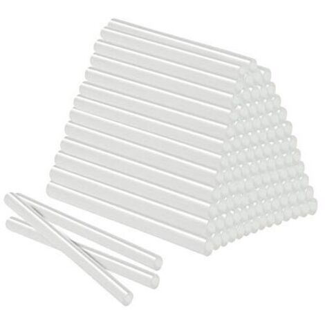 Heißklebesticks φ11x200mm Heißklebestifte DIY Heißkleber Ersatzsticks Semi-transparent Klebesticks 100 Stück ca. 2KG NAIZY