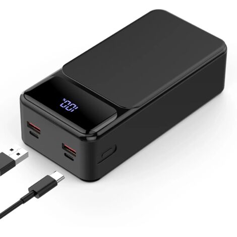 Batterie Externe 50000mAh avec Affichage Numérique LED et PD 22.5W