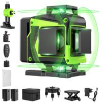 Niveau Laser 4D 360° 16 Lignes Vertes Autonivelant