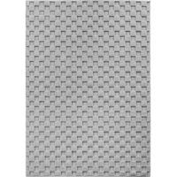 Ayyildiz Tapis Moderne - Structure 3D Cube - Motif Tressé - Salon Tapis Court - Gris - 80 cm x 250 cm