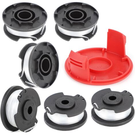 Einhell GE-CT 18/28 Li Trimmergarnspule - 6 Nylon-Mähfäden mit Deckel