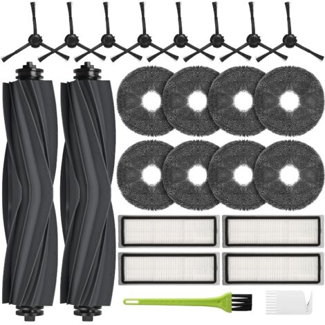 L10s Pro Gen 3 Zubehör für Dreame L10 Prime / L10s Plus / L10s Pro Gen 2 / L10s Ultra / Xiaomi X20 Plus Ersatzteile 2 Hauptbürsten 8 Wischtücher 4 Filter 8 Seitenbürsten (1/5)