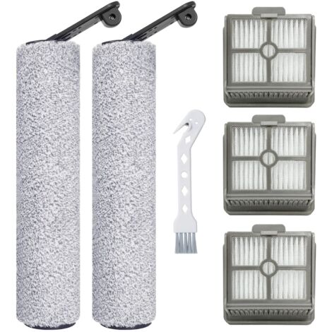 Ersatzbürsten- und HEPA-Filterrolle für Dreame H12/H11 Core Staubsauger, 2 Ersatzbürstenrollen, 3 Ersatzfilter, 1 Reinigungsbürste (1/5)