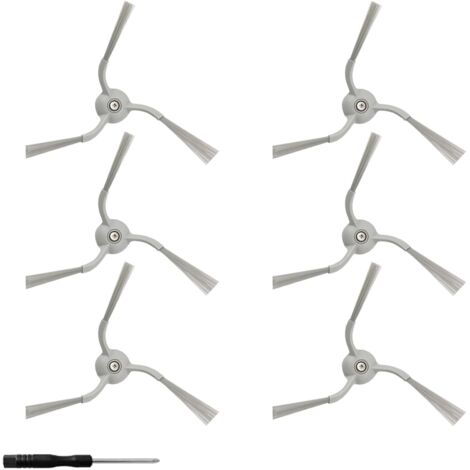 6 Stück Seitenbürsten für DJI ROMO A/ROMO S/ROMO P Saugroboter, ROMO S Zubehör (1/5)