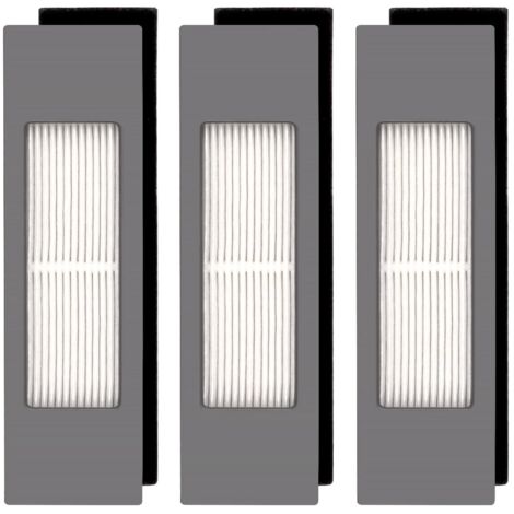 (3 Stück) 950 HEPA-Filter Kompatibel mit ECOVACS DEEBOT OZMO N10 N10 Plus T5 T8 T9 T8 AIVI Max 920 950 N5 N7 N8+ N8 Pro Plus DX55 DX93 DJ65, Ersatzteile für Staubsaugerfilter (1/5)