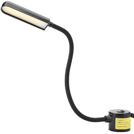 Delaman 6W COB Nählampe – Verstellbare Arbeitsleuchte mit Magnetfuß für Nähmaschinen (Farbe: EU-Stecker) (1/4)
