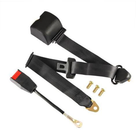 Ceinture De Sécurité 3 Points Kangol - Occasion Fonctionnelle - Pour Voiture, Kart Ou Simulateur