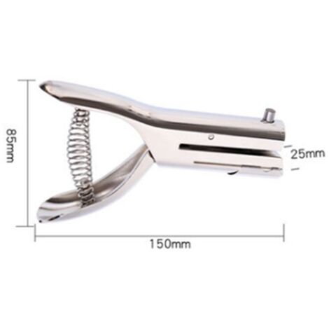 Metall-Locher, robuste Locher mit Ausstanzfunktion, Papierlocher für ...