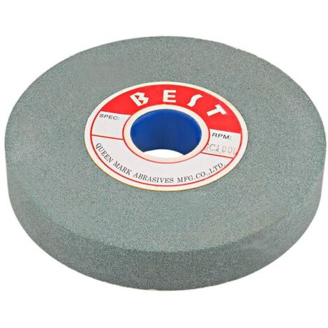 100 Schleifscheiben aus Siliziumkarbid, Ersatzschleifscheiben, für Präzisions- und Schnellschliff, für Schleifbock, abrasive 125x16x12,7 mm, Grün (1/5)