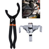 Schlüssel für Ölfilter, Filterzange, Zange zum Entfernen des Ölfilters, geeignet für Ölfilter mit einem Durchmesser von 65 mm bis 120 mm