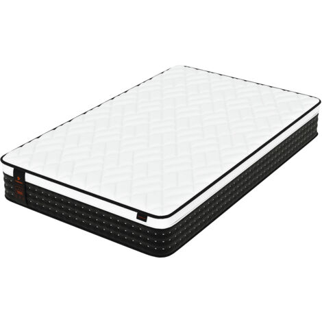 Matelas 120x190x21cm à Ressorts-Mousse mémoire de forme HR,Blue Latex,Hypoallergénique