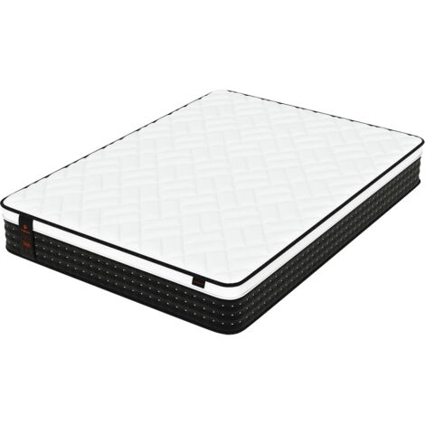 Matelas 140x190x21cm à Ressorts-Mousse mémoire de forme HR,Blue Latex,Hypoallergénique