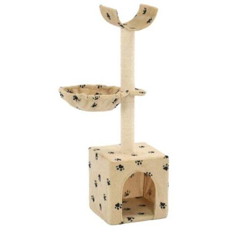 Arbre à Chat Forme Champignon - Poteau à Gratter Sisal, Base Stable - 18x20x16 Cm (petit) - Pour Chat D'intérieur, Jouet Et Griffoir