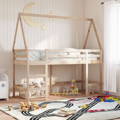 Cache-échelle Pour Lit Superposé - Protection Ajustable Et Pliable - Sécurité Enfant, Anti-chute - Pour Chambre, Crèche, école