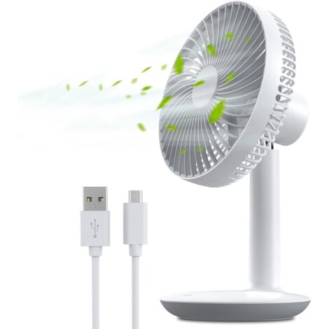 Fishtec Mini Ventilateur Pliable - Silencieux