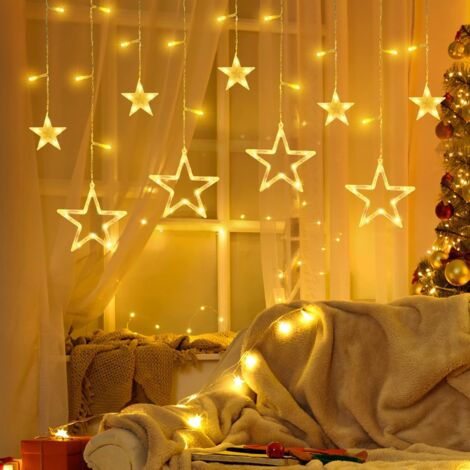 Guirlande Lumineuse Intérieure, 300 LEDs 3x3M Rideau Lumineux Noël, IP44 8 Modes Lumières de décoration Noël fiche d'alimentation, Fête, Le Mariage, La décoration intérieure et extérieure, Blanc chaud Guirlande Lumineuse Intérieure, 300 LEDs 3x3M Rideau Lumineux Noël, IP44 8 Modes Lumières de décoration Noël fiche d'alimentation, Fête, Le Mariage, La décoration intérieure et extérieure, Blanc chaud