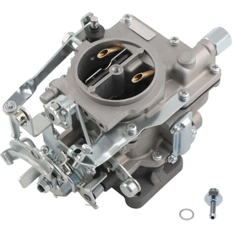Maxpeedingrods – Carburateur pour Toyota Corolla Starlet Trueno Suzuki Samurai – Alliage de zinc robuste – 2 barils – Installation directe sans réglage