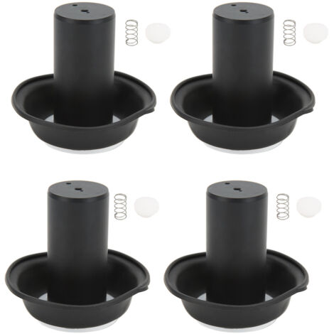 GARRYFIZH Carb Piston Vacuum Diaphragms Kit, 4sets Carburateur Vacuum Diaphragms Piston Kit Remplacement pour Vmax 1200 VMX1200 1985‑2007 (1/5)