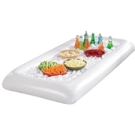 Ineasicer Gonflable Piscine, Refroidisseur de Boisson Gonflable, Plage d'Été, Cool et Amusante, pour Garder La Nourriture et Les Boissons Fraîches et Délicieuses(130X60cm) (1/4)