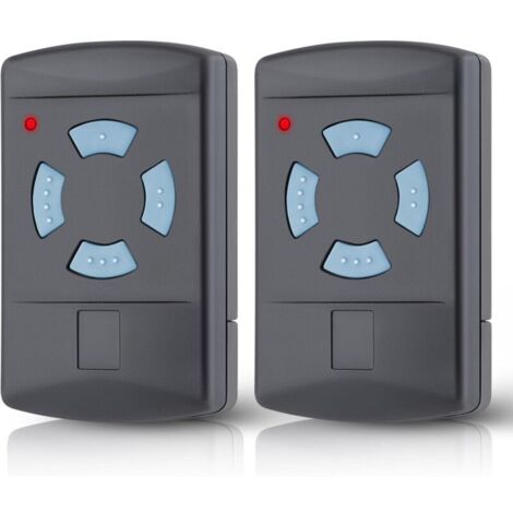 2 pièces Télécommande de Porte de Garage pour Hörmann HSM4-868 HSE2-868 HS4-868, Compatible avec Hörmann Blue Buttons 868.3MHz Télécommande pour Garage