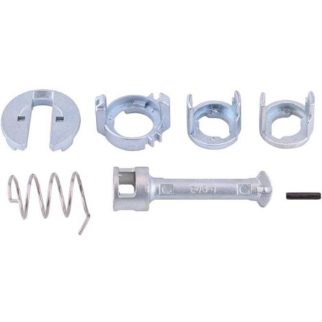 Kit de réparation 7 pièces pour cylindre de serrure de porte avant gauche/droite pour BMW Série 3 E46 (1998-2005)