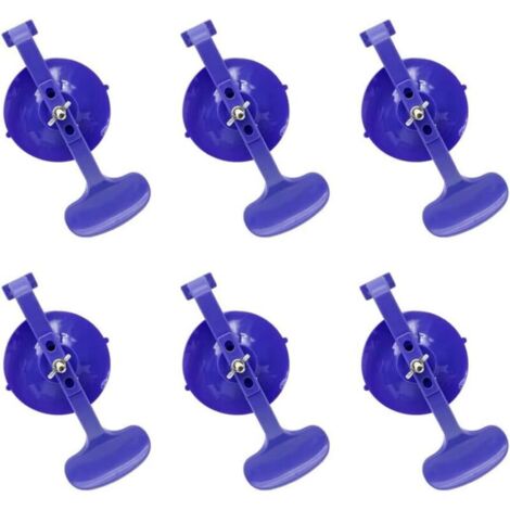Kit de 6 ventouses de haute qualité pour une réparation optimale des pare-brise de voitures décapotables. (1/4)