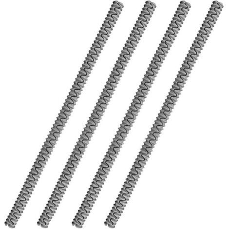 Protections en silicone pour grilles de four (4 pièces, 36 cm/14,17 pouces) pour protéger contre les brûlures. (1/4)