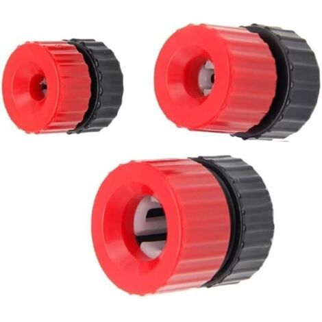 Jeu de 3 butées de perçage pour forets de 3 à 13 mm - Profondeur réglable pour outils de travail du bois