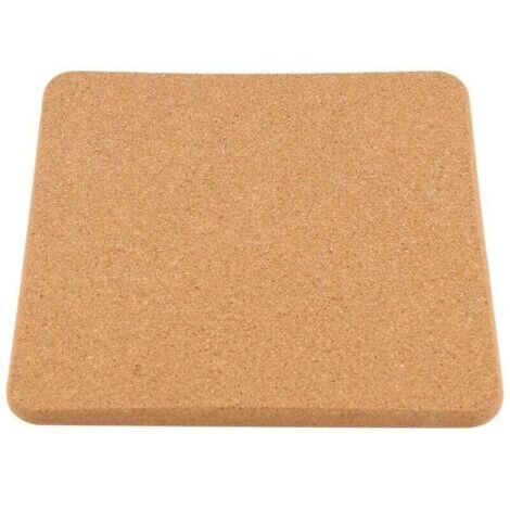 Coussin en LièGe Carré éPais Haute Densité pour Plats Chauds, Sous-Verre Multifonction RéSistant à la Chaleur de 8 Pouces, Coussins Chauds