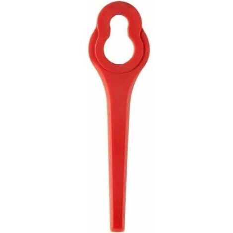 Lot de 50 Lames compatible pour Ferrex Aldi Far 20 i Coupe Bordure, lames de rechange pour Coupe Bordure sans fil Ferrex (1/4)