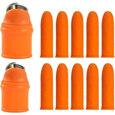 Lot de 2 pinces à doigts, protège-pouce, séparateur de jardinage pour plantes fruitières et poivrons, outils de cueillette portables (1/4)