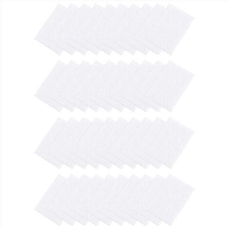 Lot de 40 filtres à air HEPA CPAP jetables de remplacement pour masques et lingettes pour (1/4)