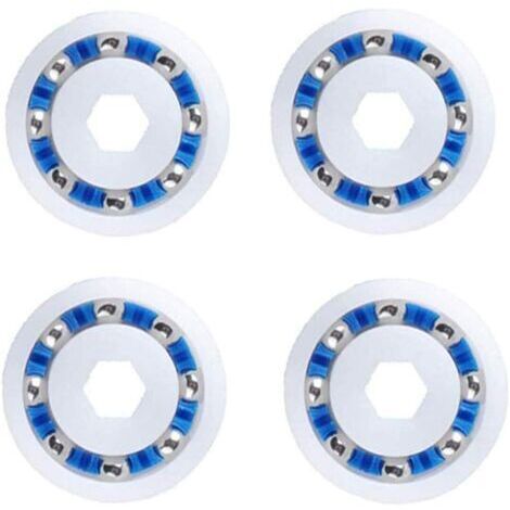 Jeu de 4 roulements à billes compatibles avec la roue du robot de piscine Polaris 360 380 3900 Sport (équivalent à 9-100-1108)