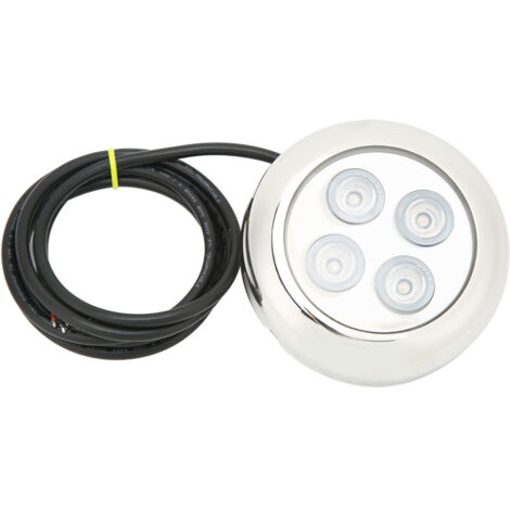 Jeffergarden Lumière sous-Marine Marine 60 ° Angle IP68 étanche eau de mer intérieur dme éclairage lampe de piscine RGB 11.5W (1/5)