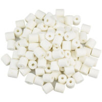 Anneaux en céramique pour média filtrant d'aquarium, média filtrant bio-céramique pour bassins et aquariums, 12 mm, 2500 g