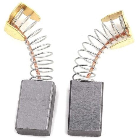 2x balais de charbon moteur 7x11x18mm compatibles avec les outils électriques Hitachi FA-700, G18SE2, G18SR, G23SC2, G23SF, G23SR, H65